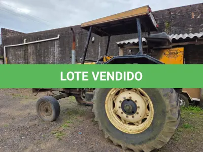 LOTE 003 - UM TRATOR VALTRA/VALMET,785, DIESEL, AMARELO, ANO 2001