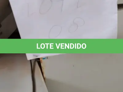 LOTE 008 - CADEIRA ODONTOLÓGICO, APARELHO DE RX, AUTOCLAVE, AMALGADORES.