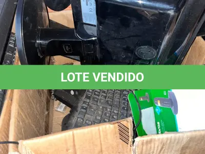 LOTE 009 - SUCATA DE INFORMÁTICA/ELETRÔNICOS E ESCRITÓRIO