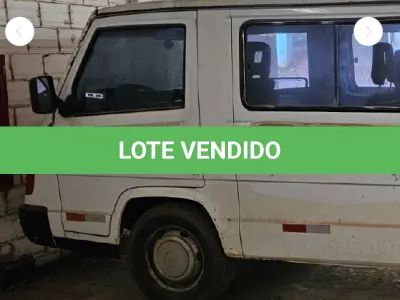 LOTE 001 - IMP/M.BENZ MB 180D, COR BRANCA, PLACAS LXA8H24, ANO/MODELO 1995/1995, RENAVAM 634115880