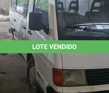 LOTE 001 - IMP/M.BENZ MB 180D, COR BRANCA, PLACAS LXA8H24, ANO/MODELO 1995/1995, RENAVAM 634115880