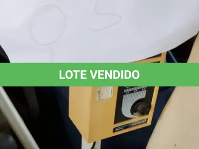 LOTE 005 - APARELHO DE RX, AMALGADORES, CADEIRA AUTOMATIZADA, CADEIRA SIMPLES, REFLETOR.