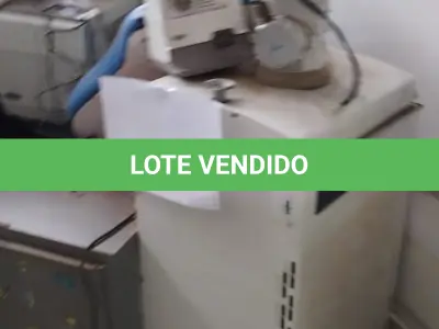 LOTE 008 - CADEIRA ODONTOLÓGICO, APARELHO DE RX, AUTOCLAVE, AMALGADORES.