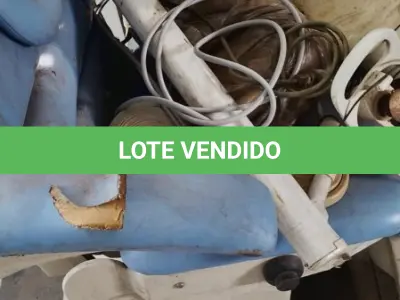 LOTE 006 - CADEIRA ODONTOLÓGICO, AUTOCLAVE, AMALGADORES, APARELHO DE RX.