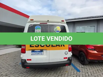 LOTE 001 - UM VEÍCULO PEUGEOT EXPERT EUROLAF ANO E MODELO 2019, PLACAS IZV-5H71