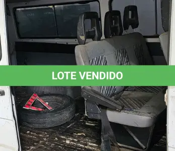 LOTE 001 - IMP/M.BENZ MB 180D, COR BRANCA, PLACAS LXA8H24, ANO/MODELO 1995/1995, RENAVAM 634115880