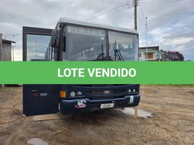 LOTE 014 - UM ÔNIBUS VOLKSWAGEN MAXIBUS URB 16210, ANO EMODELO 2001, PLACAS ITA-0011