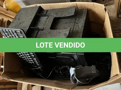 LOTE 009 - SUCATA DE INFORMÁTICA/ELETRÔNICOS E ESCRITÓRIO