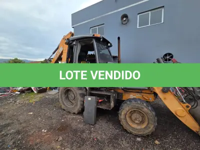 LOTE 012 - RETROESCAVADEIRA CASE 580N, ANO E MODELO 2018