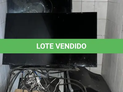 LOTE 009 - SUCATA DE INFORMÁTICA/ELETRÔNICOS E ESCRITÓRIO