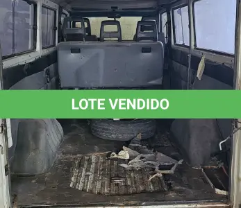 LOTE 001 - IMP/M.BENZ MB 180D, COR BRANCA, PLACAS LXA8H24, ANO/MODELO 1995/1995, RENAVAM 634115880