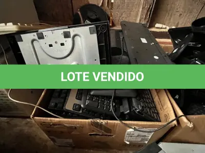 LOTE 009 - SUCATA DE INFORMÁTICA/ELETRÔNICOS E ESCRITÓRIO