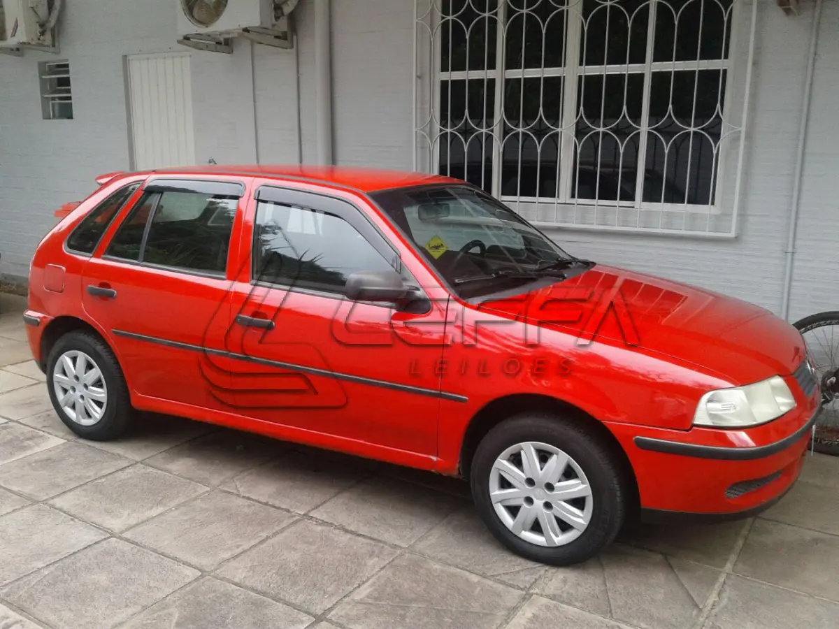 LOTE 005 - Gol 1.0 16V Vermelho Ano e Modelo 2000