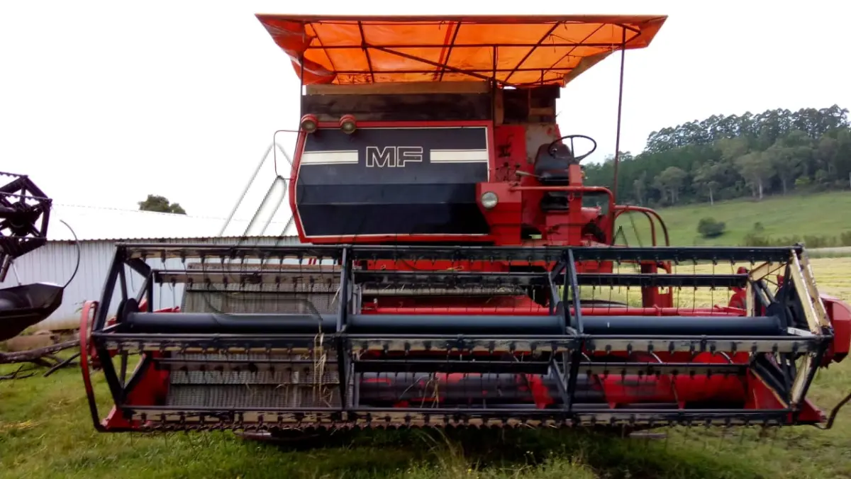 LOTE 018 - Colheitadeira Massey Fergusson 5650 Ano 1998