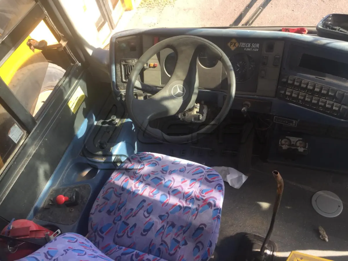 LOTE 008 - ÔNIBUS ROD MB 1628, placas MEF 9310, diesel, ano e modelo 1999