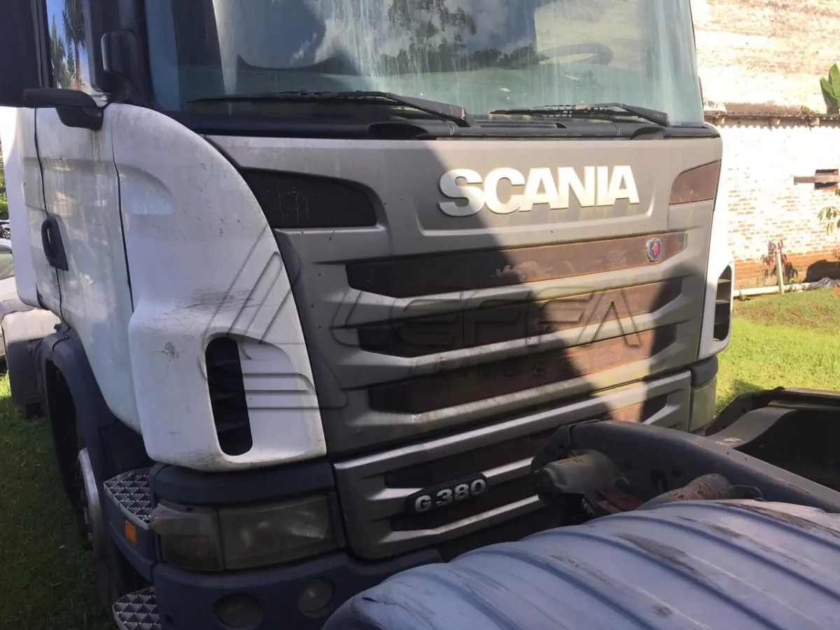 LOTE 007 - CAMINHÃO SCANIA, PLACAS IQW-1879, ANO 2010
