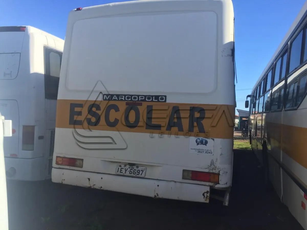 LOTE 006 - ÔNIBUS MB OF 1620, placas IEY 6697, diesel, ano e modelo 1996