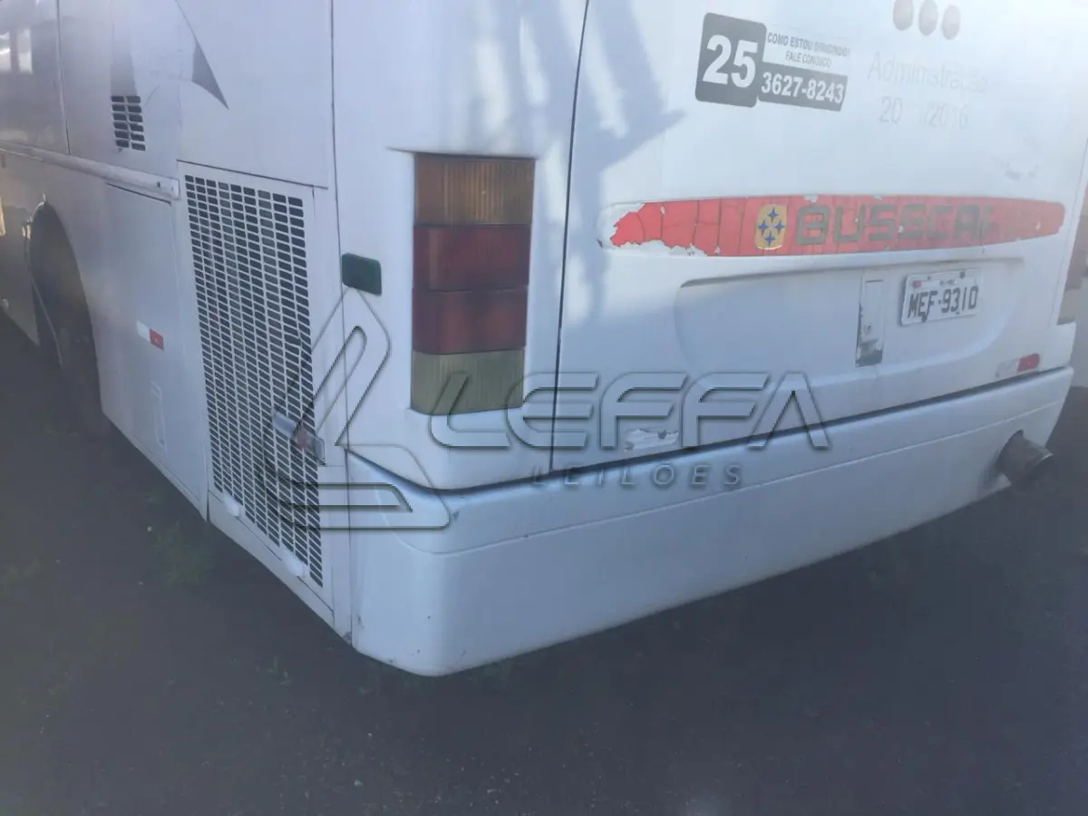 LOTE 008 - ÔNIBUS ROD MB 1628, placas MEF 9310, diesel, ano e modelo 1999