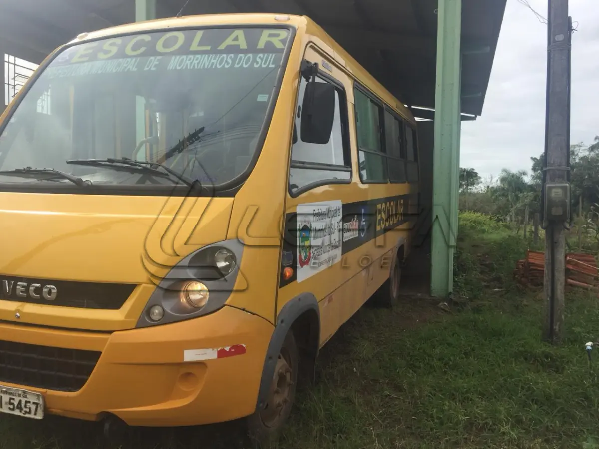LOTE 004 - MICROONIBUS IVECO, CITYCLASS 70C17, placas IWI 5457, diesel, ano e modelo 2014, cor amarela.