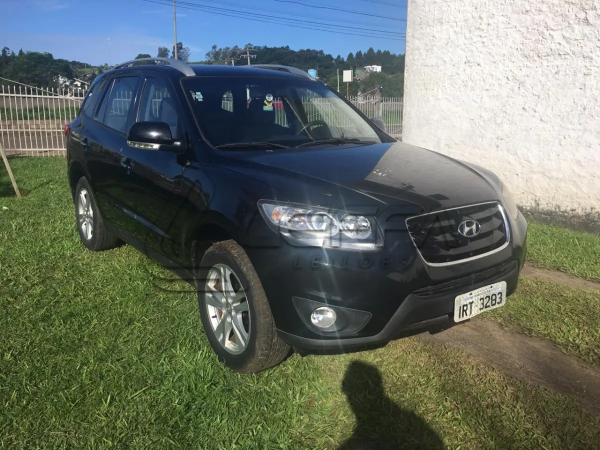 LOTE 005 - VEÍCULO HYUNDAI SANTA FÉ, 3.5, ANO/MODELO 2010/2011
