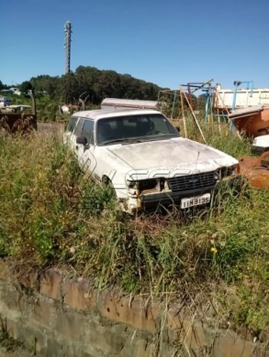 LOTE 007 - VEÍCULO GM/CARAVAN SL, 5P 82CV, gasolina, ano e modelo 1990, cor branca.