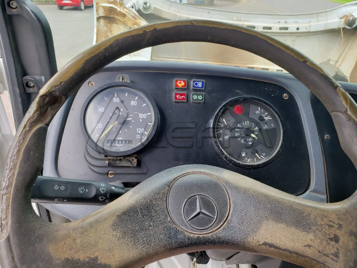 LOTE 003 - CAMINHÃO BASCULANTE M. BENZ/L 1618, ano de fabricação/modelo 1990/1991
