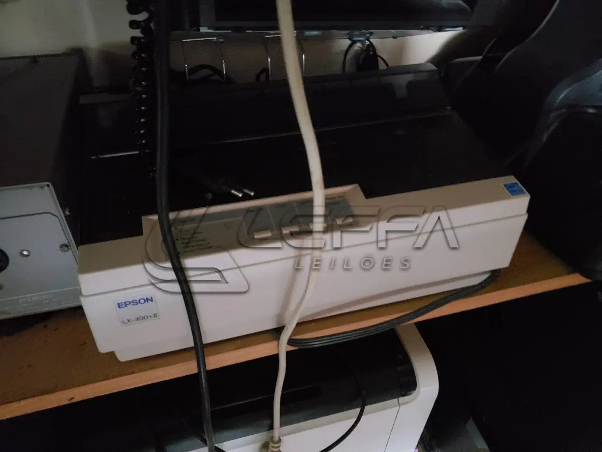 LOTE 008 - Equipamentos de Informática - CPUs, Nobreak, Estabilizador, impressoras, teclados, mouses, caixas de som, entre outros