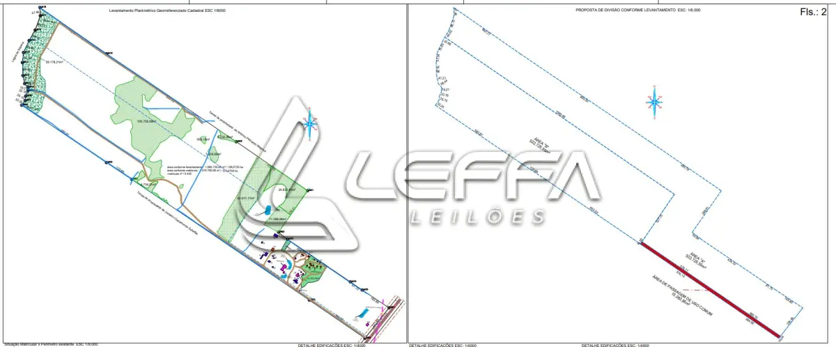 LOTE 001 - Uma Gleba de Terras, de 53,73 Hectares, na Rondinha, em Arroio do Sal/RS