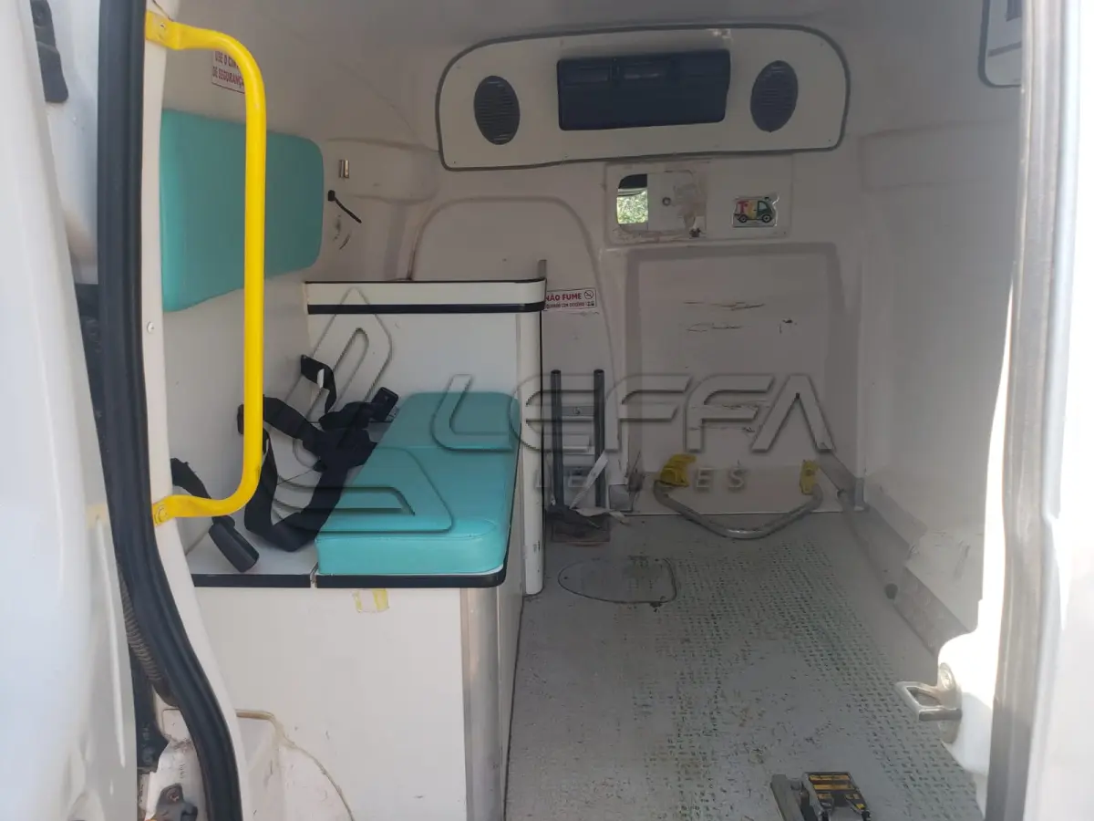 LOTE 003 - AMBULÂNCIA FIAT FIORINO, PLACA IYX-6746, ANO 2018, MODELO 2019