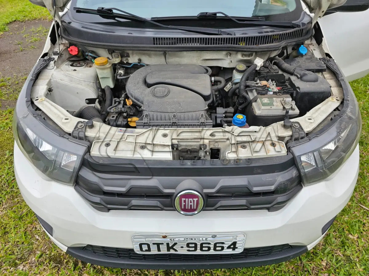LOTE 002 - Um veículo automóvel FIAT/MOBI LIKE (Nacional) , corbranca, a álcool/gasolina, ano de fabricação e modelo 2019/2020, placa QTK9664
