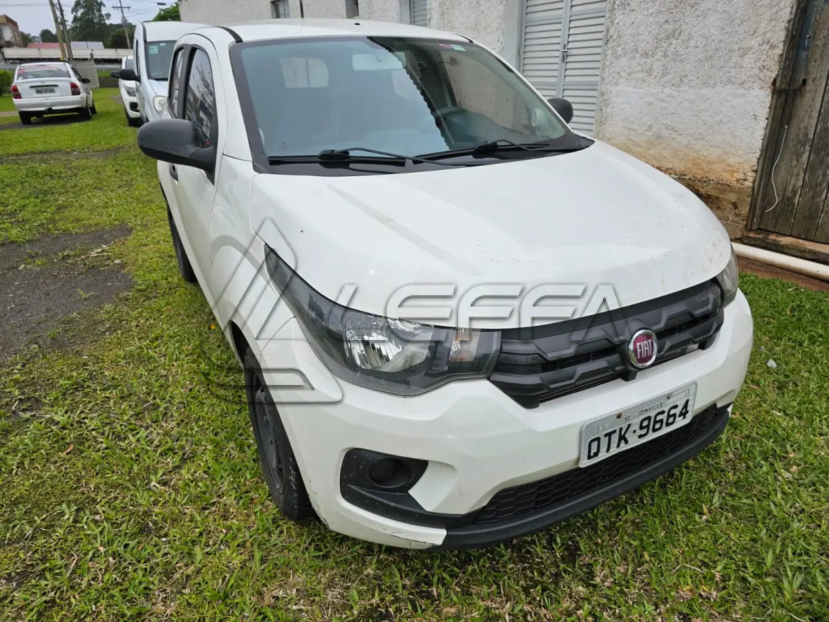 LOTE 002 - Um veículo automóvel FIAT/MOBI LIKE (Nacional) , corbranca, a álcool/gasolina, ano de fabricação e modelo 2019/2020, placa QTK9664