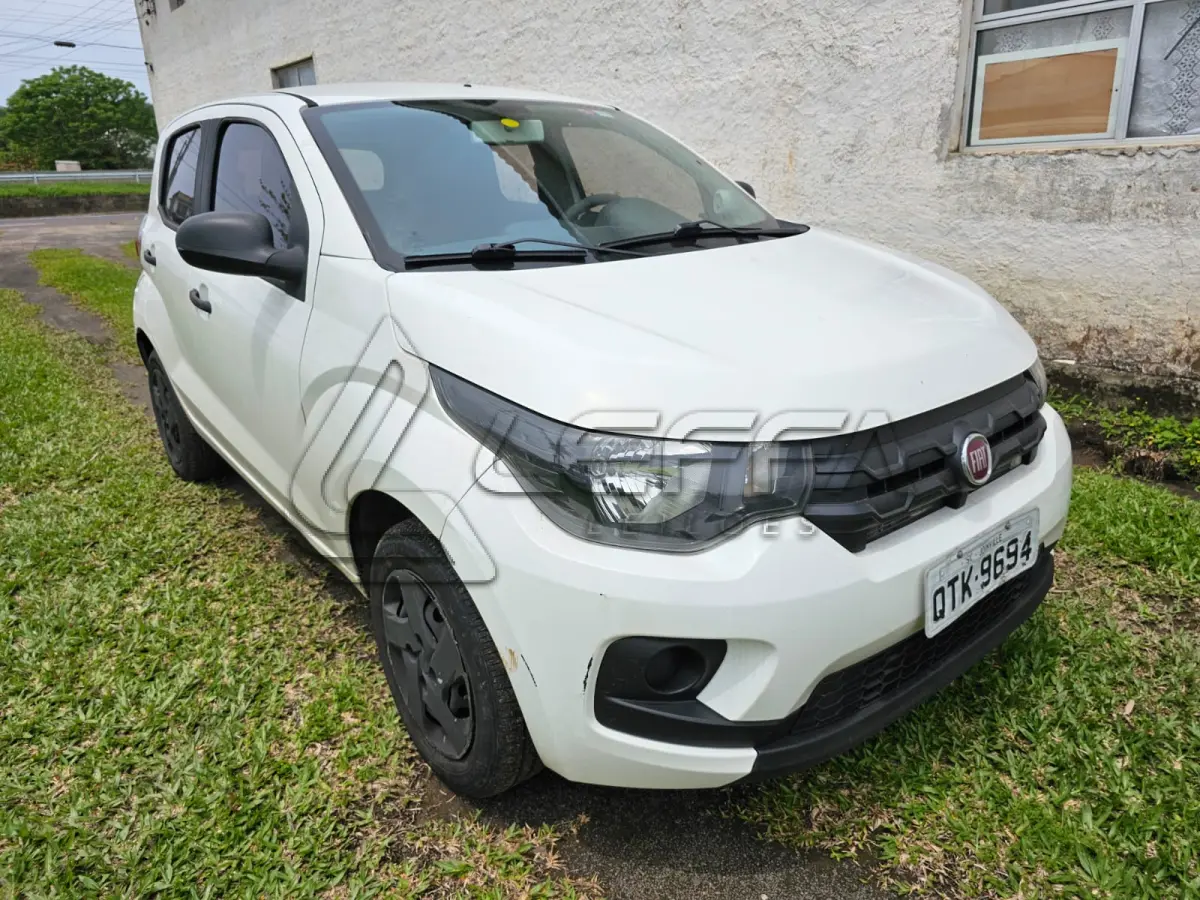 LOTE 003 - Um veículo automóvel FIAT/MOBI LIKE (Nacional) , cor branca, a álcool/gasolina, ano de fabricação e modelo 2019/2020, placa QTK9694