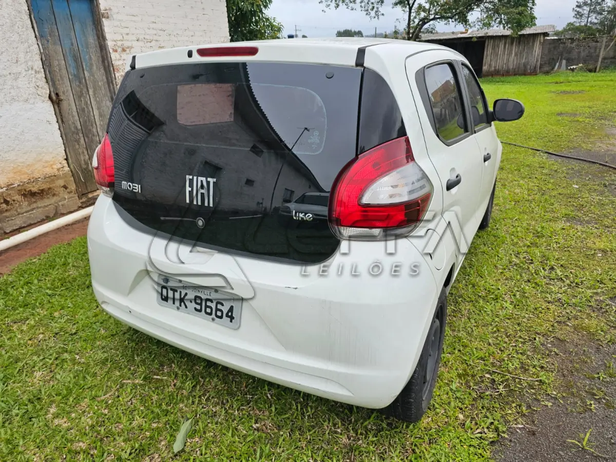 LOTE 002 - Um veículo automóvel FIAT/MOBI LIKE (Nacional) , corbranca, a álcool/gasolina, ano de fabricação e modelo 2019/2020, placa QTK9664