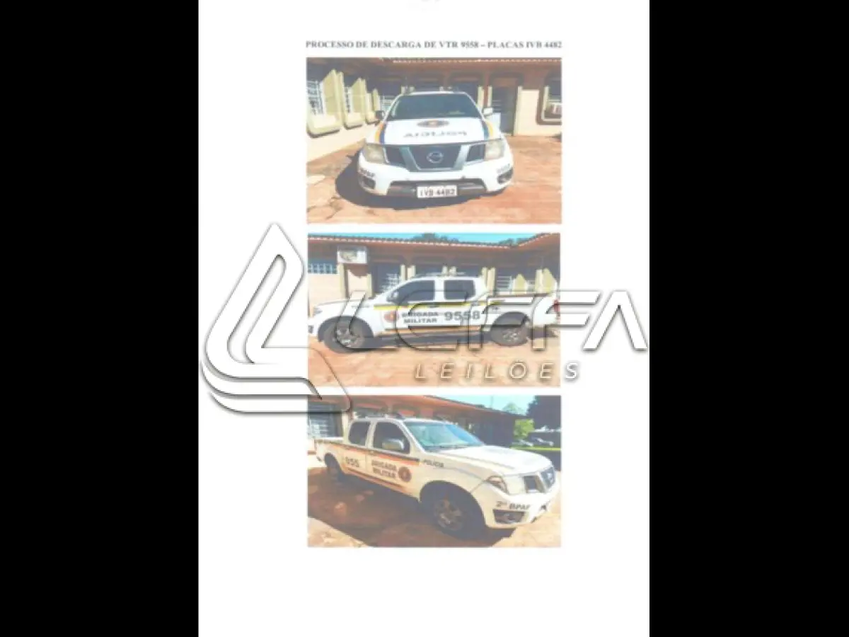 LOTE 103 - NISSAN/FRONTI ER SVATK4X4