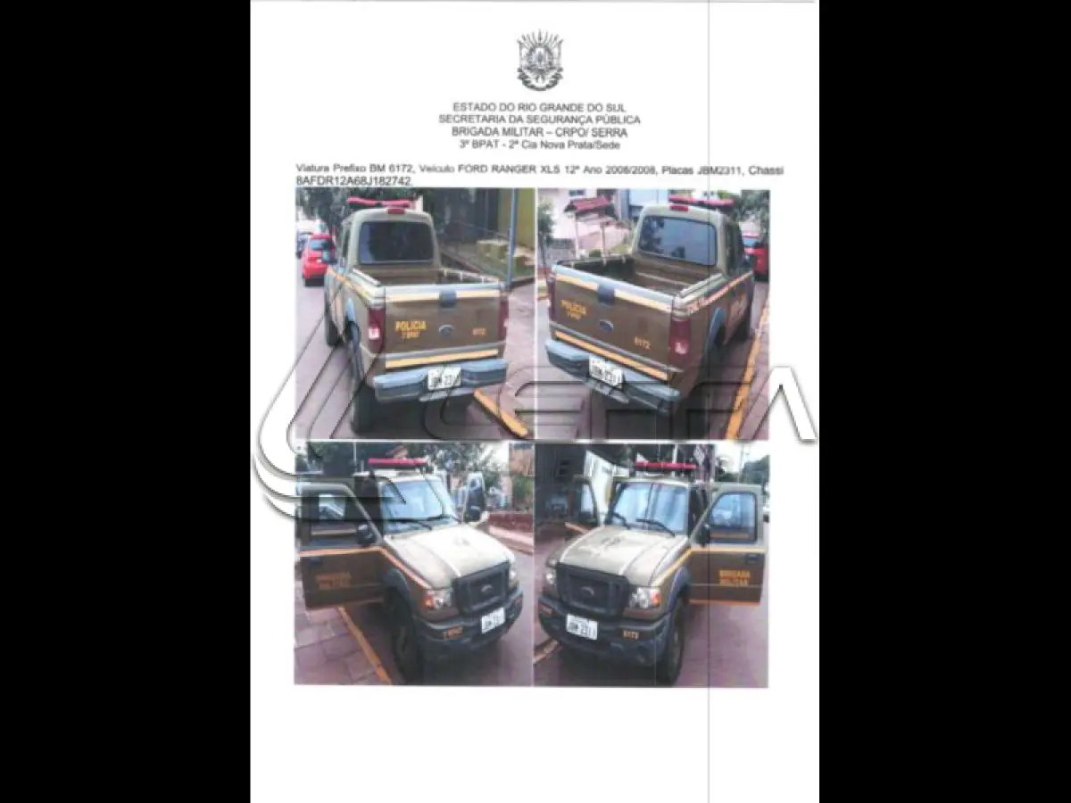 LOTE 119 - I/FORD RANGER XLS 12A