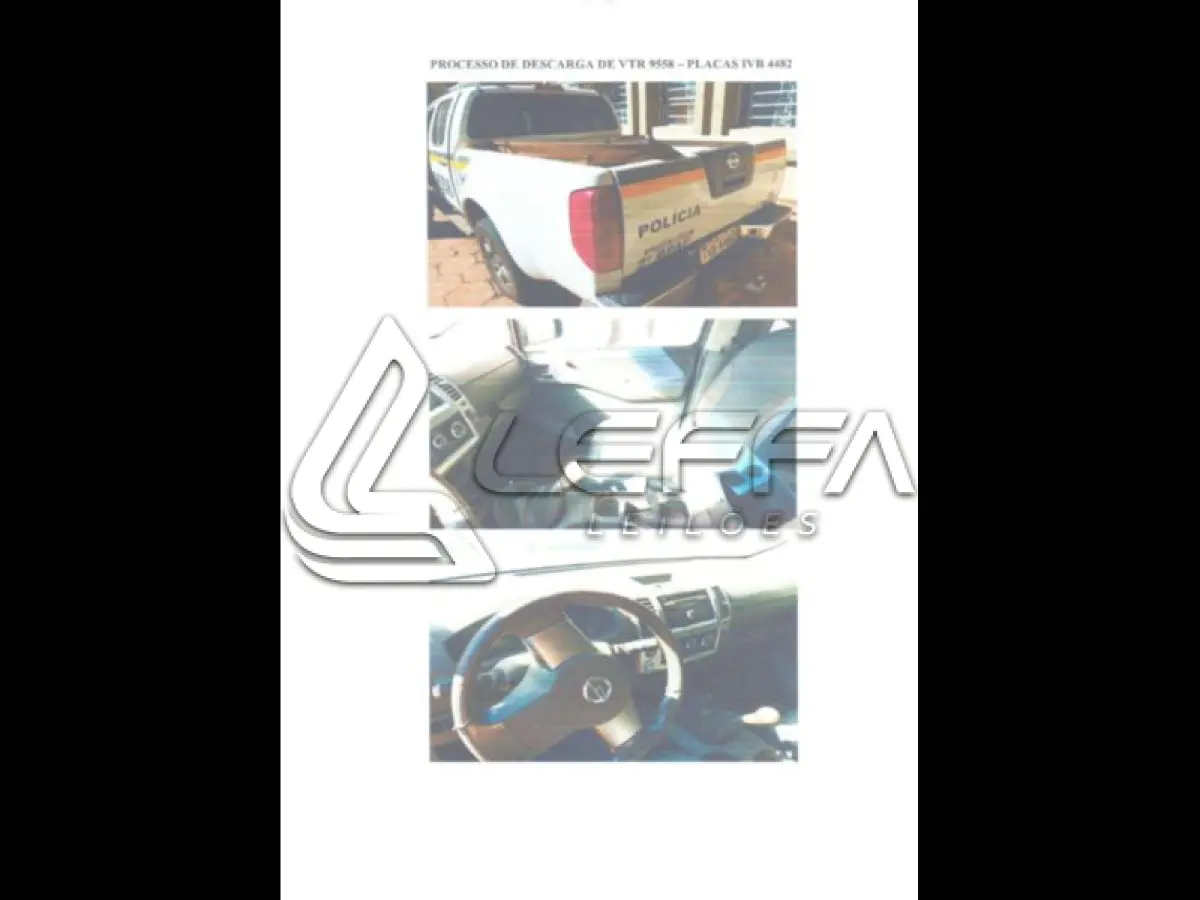 LOTE 103 - NISSAN/FRONTI ER SVATK4X4