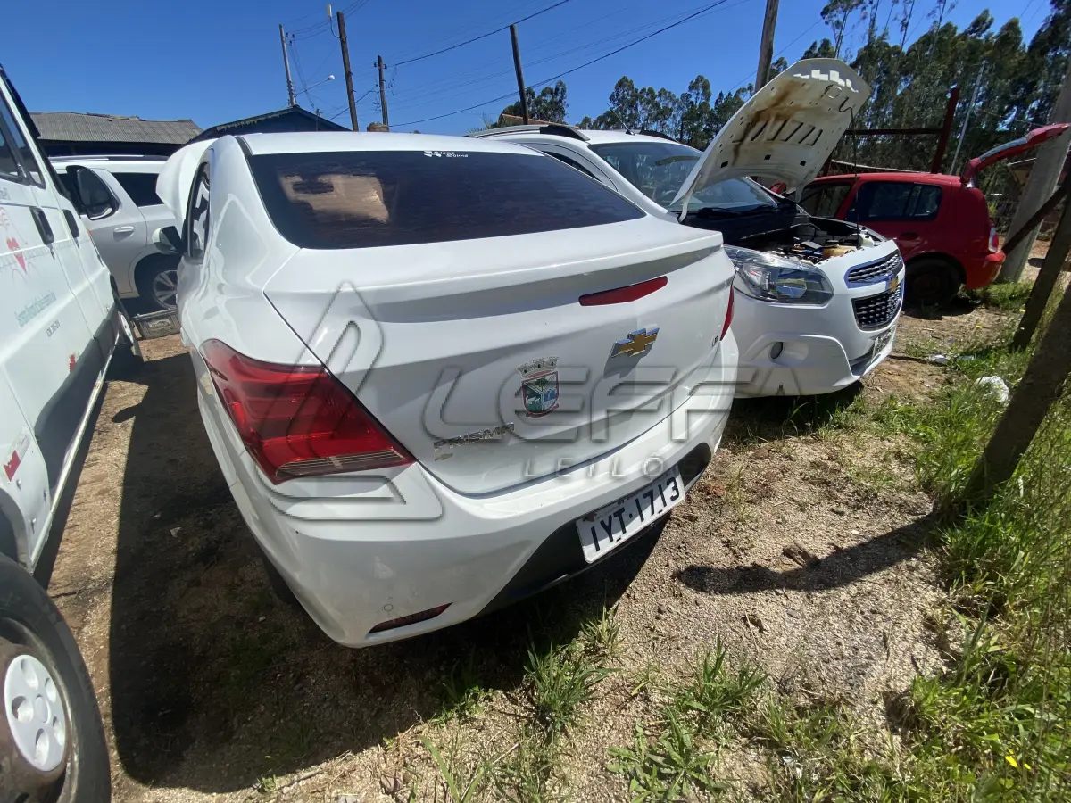 LOTE 007 - UM VEÍCULO CHEVROLET/PRISMA 1.4 MT LT, FLEX, PLACAS IYT-1713, ANO 2018, MODELO 2019