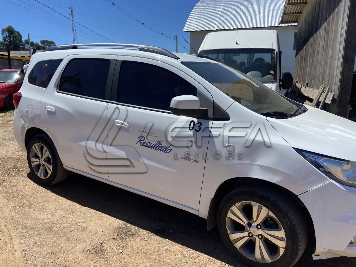 LOTE 011 - UM VEÍCULO CHEVROLET/SPIN 1.8 LTZ, FLEX, PLACAS IYT-1753, ANO 2018, MODELO 2019