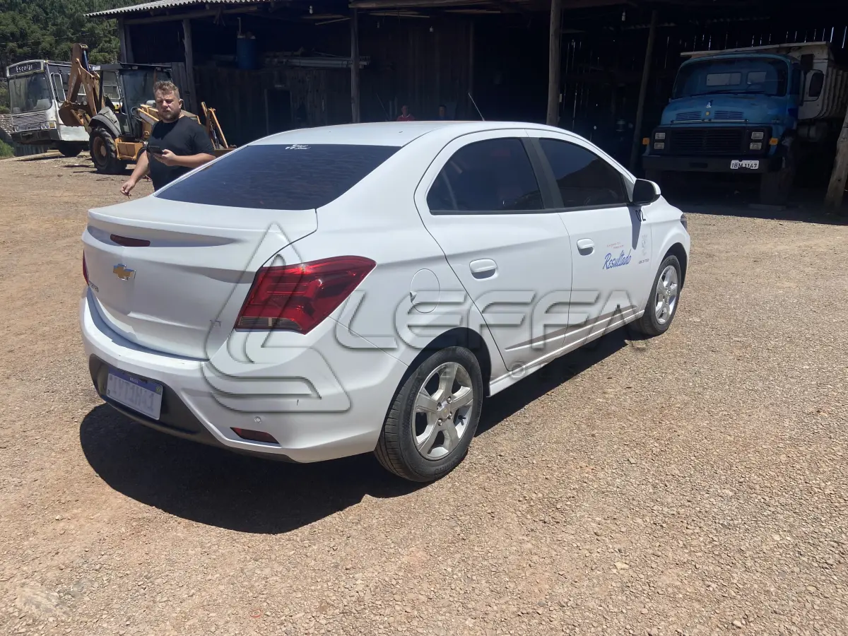 LOTE 019 - UM VEÍCULO CHEVROLET/PRISMA 1.4 MT LT, FLEX, PLACAS IYT1H41, ANO 2018, MODELO 2019