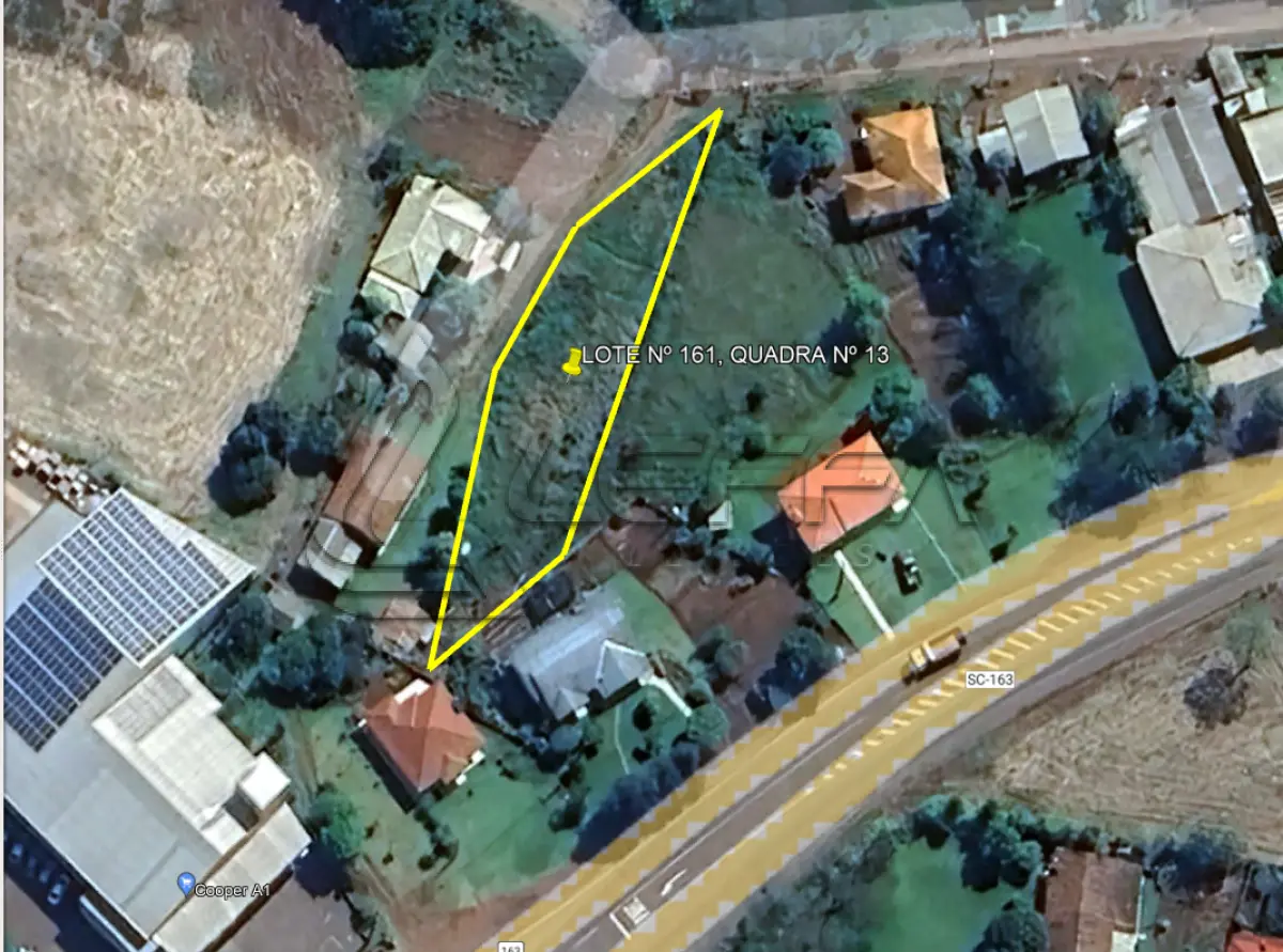 LOTE 001 - Nº 161, DA QUADRA Nº 13, da Rua “A”, no perímetro urbano de CRISTO REI, situado no Município de SÃO JOÃO DO OESTE, nesta Comarca de Itapiranga