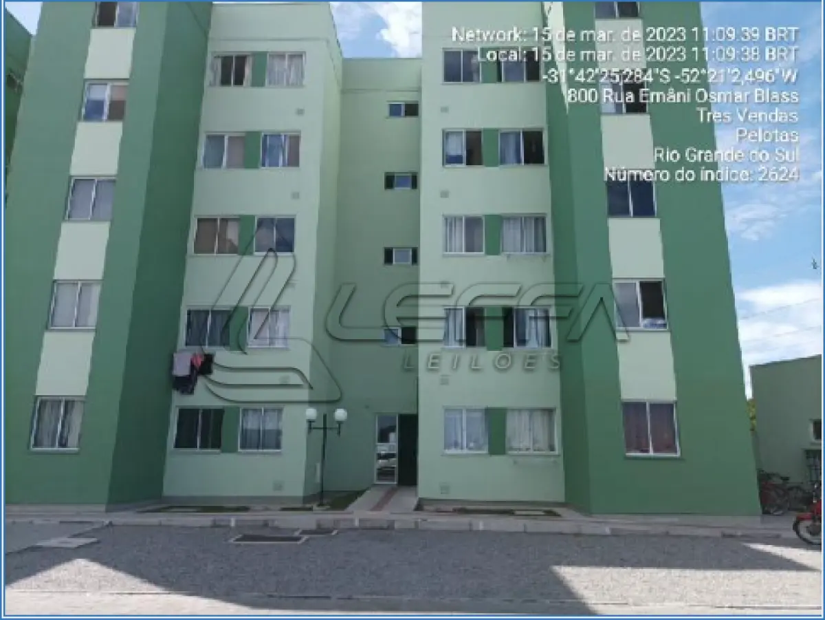 LOTE 232 - Apartamento / ESTADO: RS / CIDADE: PELOTAS / JARDIM LINDOIA RESIDENCIAL