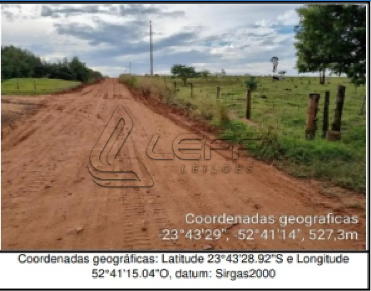 LOTE 152 - Imovel rural / ESTADO: PR / CIDADE: CIANORTE / AREA RURAL DE CIANORTE