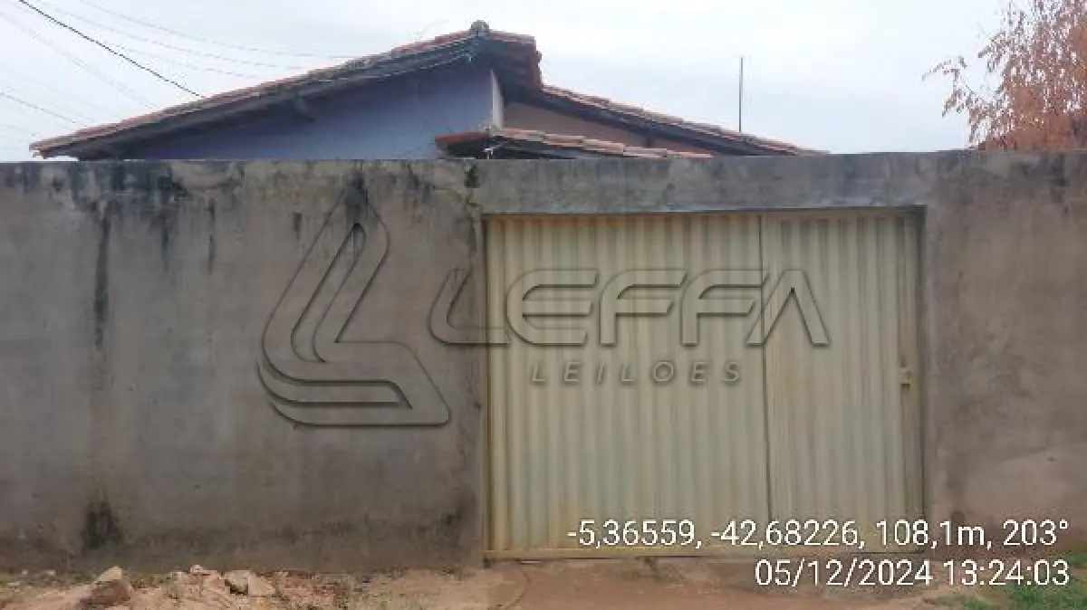 LOTE 208 - Casa / ESTADO: PI / CIDADE: DEMERVAL LOBAO / 0
