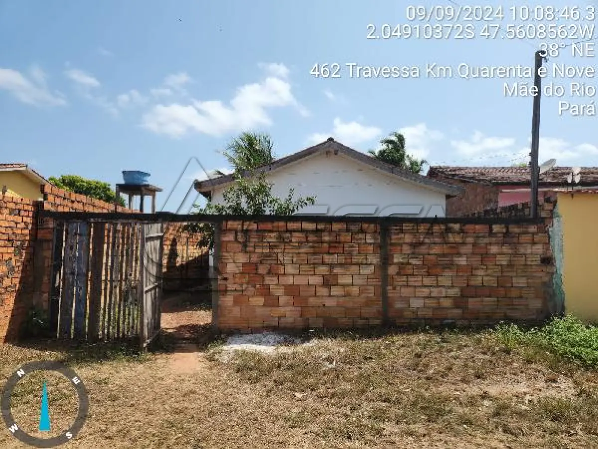 LOTE 135 - Casa / ESTADO: PA / CIDADE: MAE DO RIO / 0