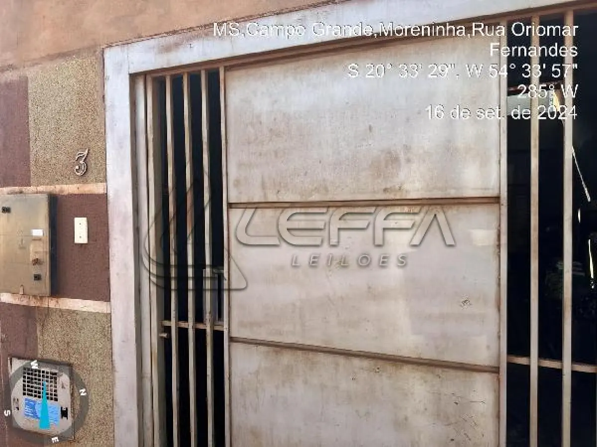 LOTE 122 - Casa / ESTADO: MS / CIDADE: CAMPO GRANDE / COND RES RECANTO DO JASMIM