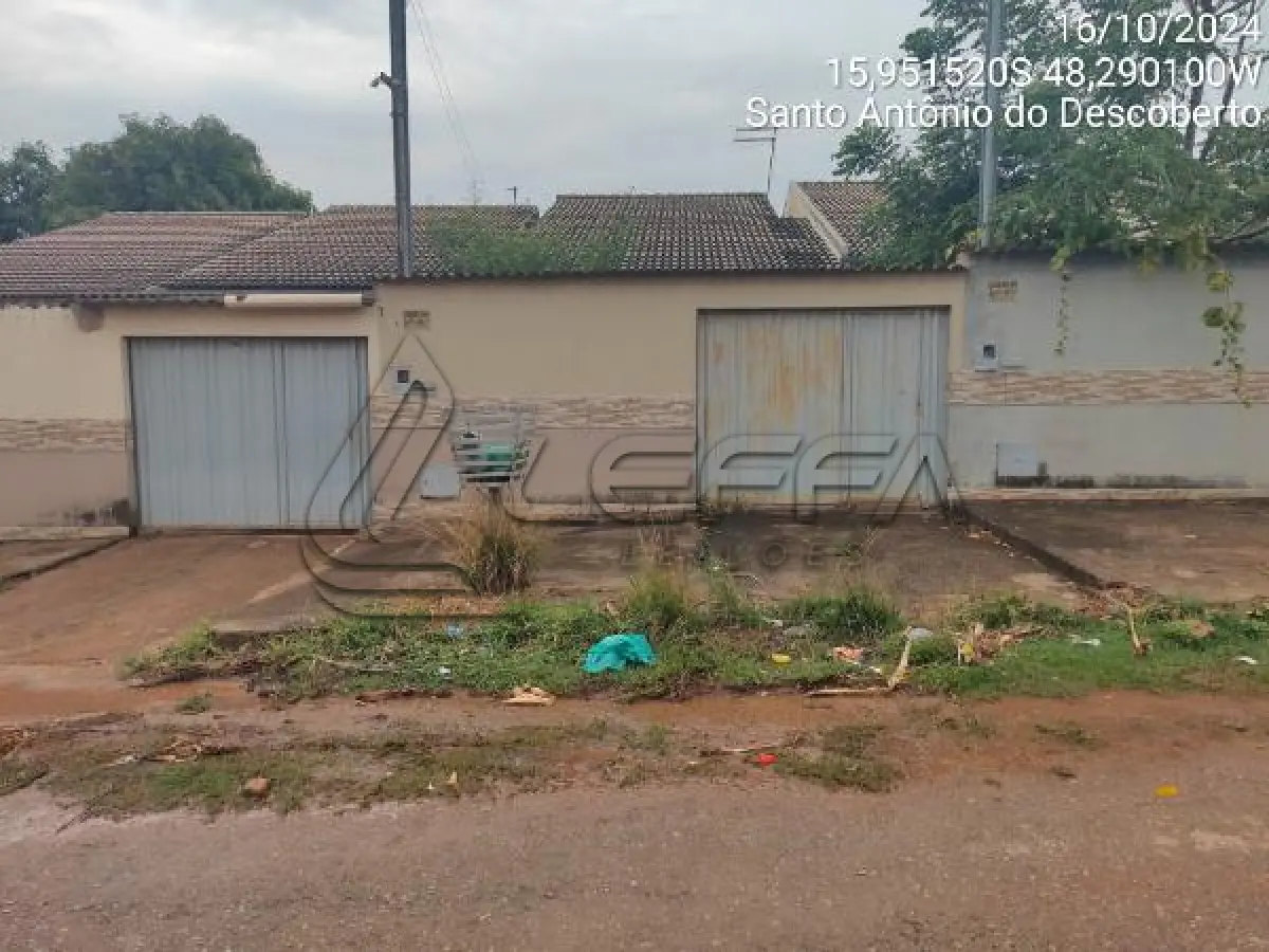 LOTE 060 - Casa / ESTADO: GO / CIDADE: SANTO ANTONIO DO DESCOBERTO / PARQ ESTRELA DALVA XII