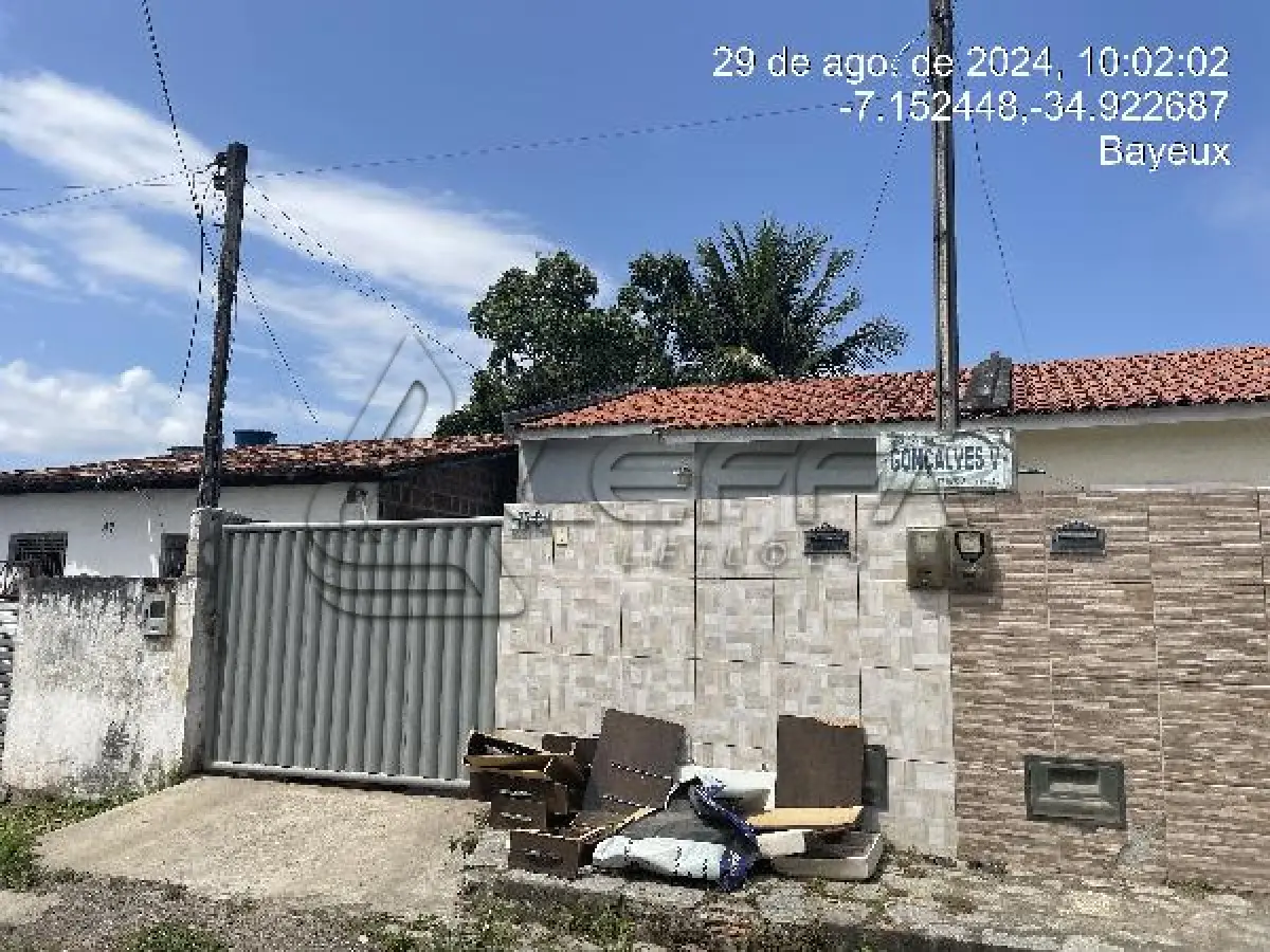LOTE 144 - Casa / ESTADO: PB / CIDADE: BAYEUX / Loteamernto Sonho Verde