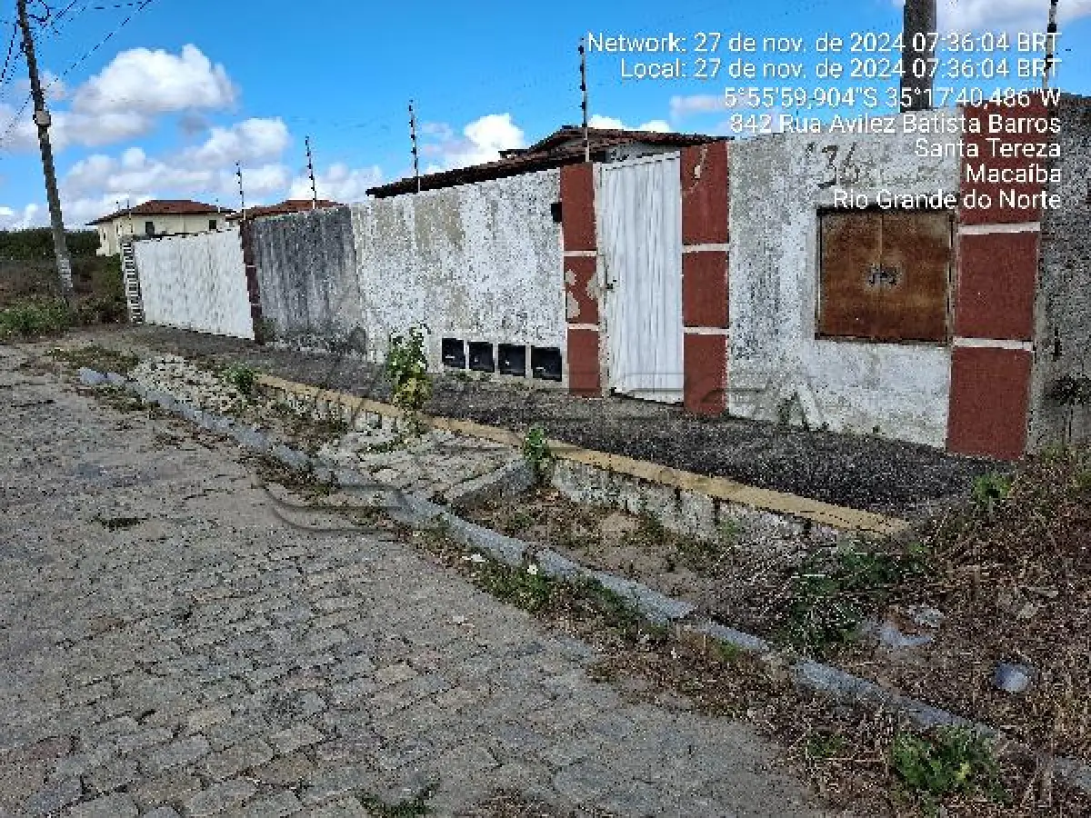 LOTE 371 - Casa / ESTADO: RN / CIDADE: MACAIBA / CONDOMINIO RESIDENCIAL MULTIFAMILIAR