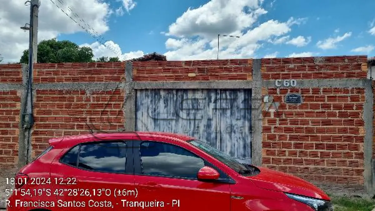 LOTE 202 - Casa / ESTADO: PI / CIDADE: ALTOS / 0