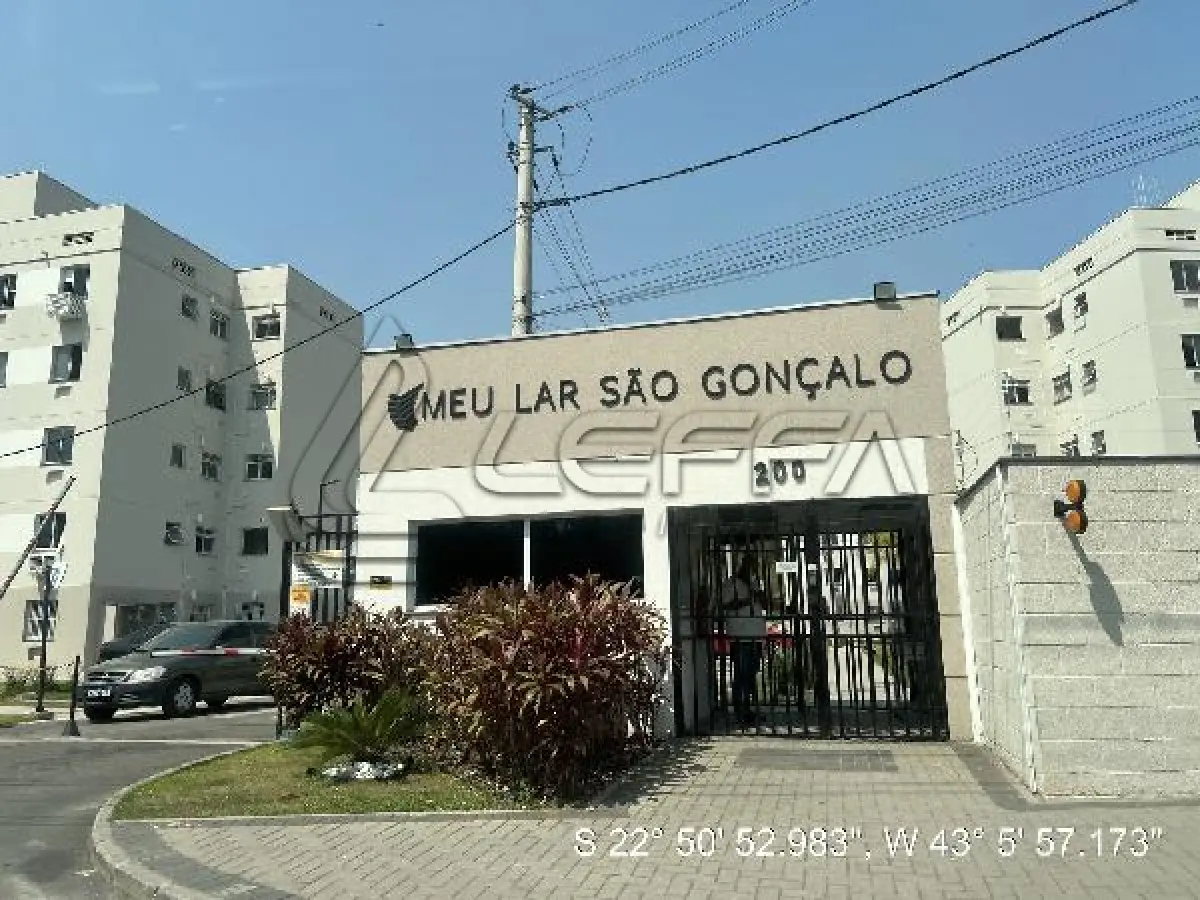 LOTE 353 - Apartamento / ESTADO: RJ / CIDADE: SAO GONCALO / RESIDENCIAL MEU LAR SAO GONCALO